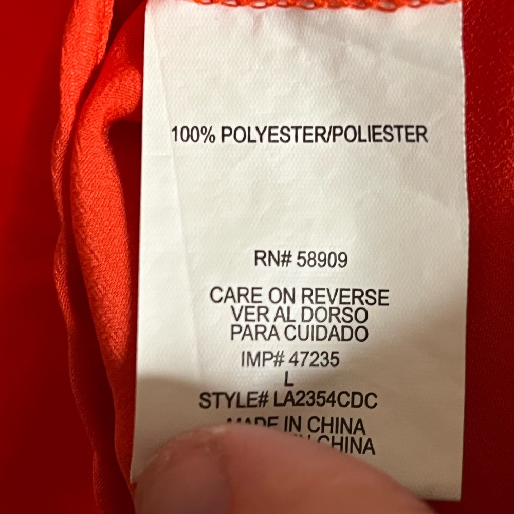 Gibson Latimer Red Blouse - Picture 4 of 5